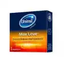 Unimil Unimil Max Love Lateksowe Prezerwatywy 3 Szt.