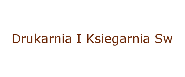 drukarnia i ksiegarnia swietego 