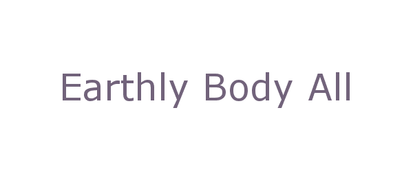earthly body all