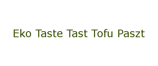 eko taste tast tofu pasztety veg