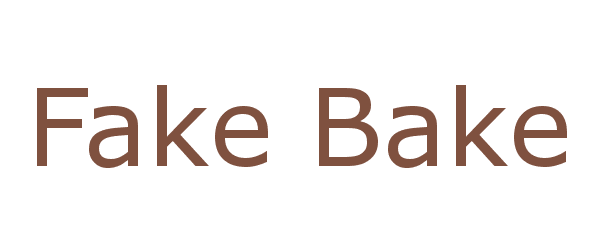 fake bake