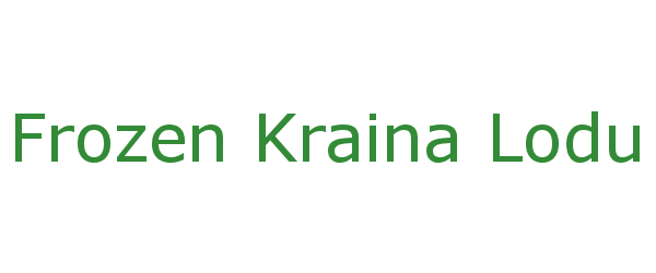 frozen kraina lodu