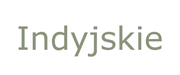 indyjskie