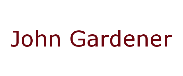 john gardener