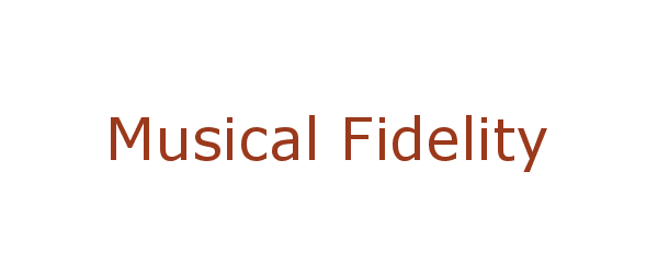 musical fidelity