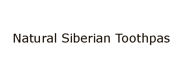natural siberian toothpaste