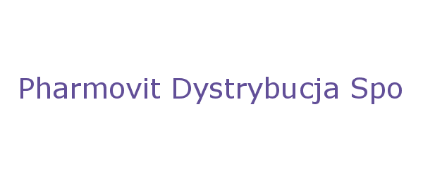 pharmovit dystrybucja spolka z o