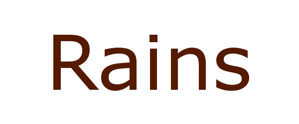 rains