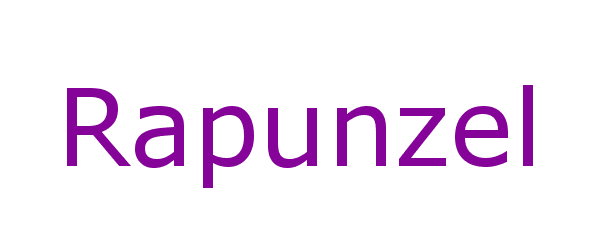 rapunzel