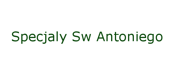 specjaly sw antoniego