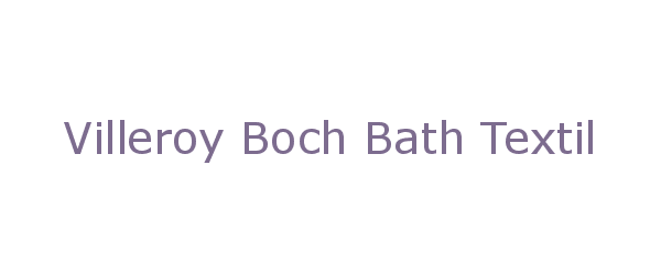 villeroy boch bath textiles