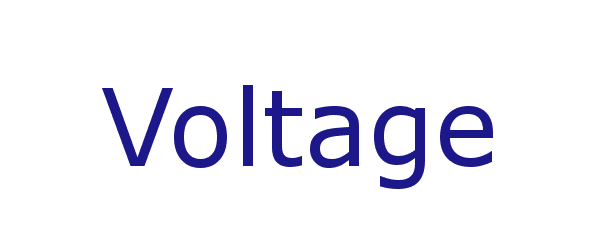 voltage