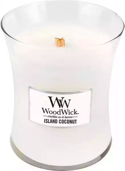Świeca Core Woodwick Island Coconut Średnia