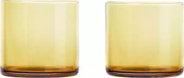 Szklanka Mera 0,2 L, 2 Szt. Dull Gold