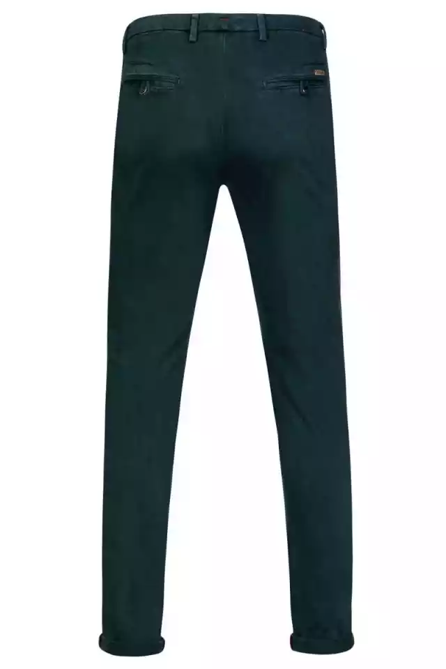 Spodnie Męskie Zielone Typu Chino 46