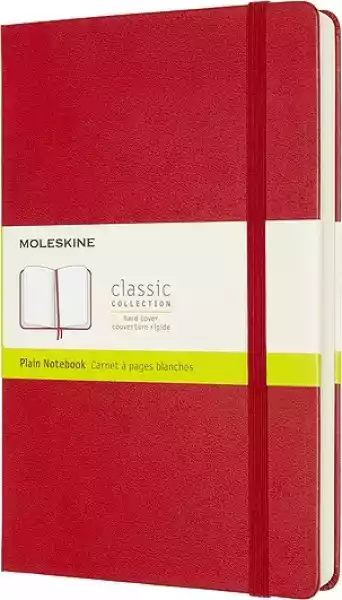 Notes Moleskine Classic L 400 Stron Czerwony Gładki Twarda Opraw