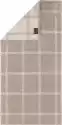 Ręcznik Two-Tone W Kratę 50 X 100 Cm Piaskowy