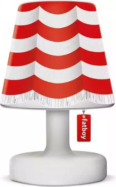 Abażur Cooper Cappie Stripe Curtain Red Do Lampy Edison The Peti