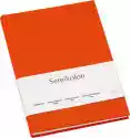 Semikolon Notes Uni Classic A5 Pomarańczowy Czysty