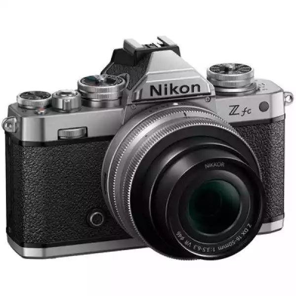 Aparat Nikon Z Fc + Obiektyw 16-50Mm F/3.5-6.3 Srebrny + Obiekty