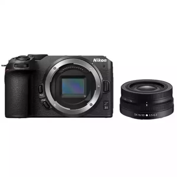 Aparat Nikon Z30 Czarny + Obiektyw Nikkor Z Dx 16-50 Mm F/3.5-6.