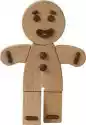 Dekoracja Gingerbread Man L Naturalny Dąb