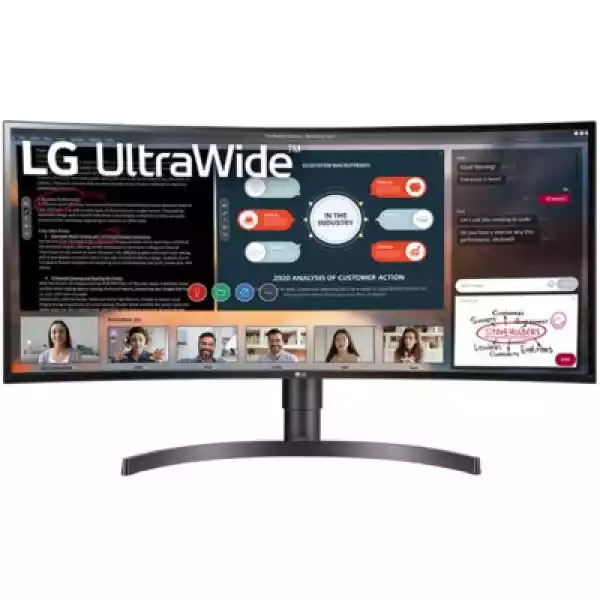 Monitor Lg 34Wl85C 34 3440X1440Px Ips Curved