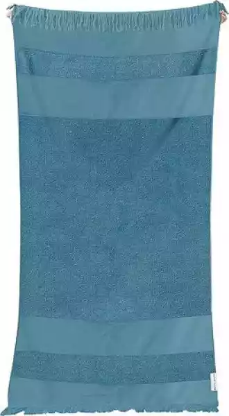 Ręcznik Plażowy Turkish Summer 90 X 175 Cm Niebieski