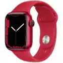 Apple Apple Watch 7 Cellular 45Mm (Czerwony Z Opaską Sportową W Kolorz