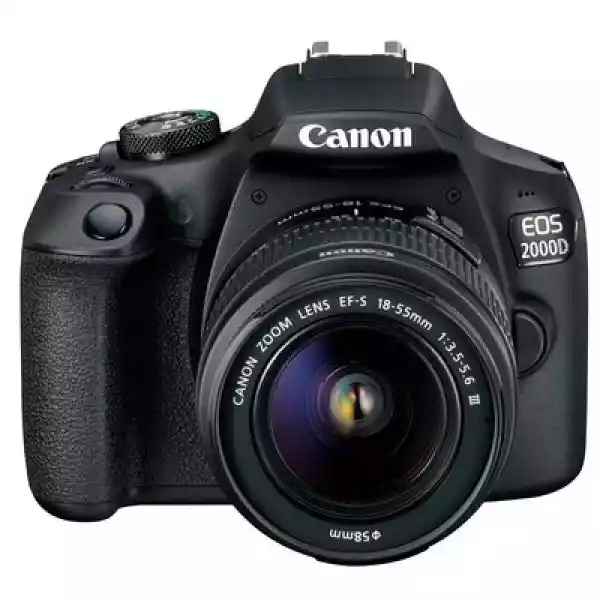 Aparat Canon Eos 2000D + Obiektyw Ef-S 18-55Mm Iii + Torba + Kar