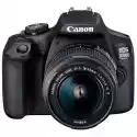 Canon Aparat Canon Eos 2000D Czarny + Obiektyw Ef-S 18-55Mm Iii