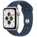 Apple Apple Watch Se Cellular 44Mm (Srebrny Z Opaską Sportową W Kolorz