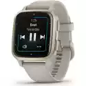 Garmin Smartwatch Garmin Venu Sq 2 Music Kremowo-Złoty