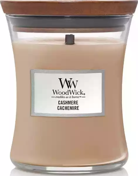 Świeca Core Woodwick Cashmere Średnia