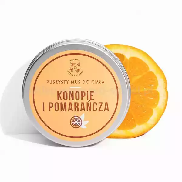 Mydlarnia Mus Do Ciała Konopie+Pomarańcza 150Ml
