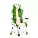 Fotel Diablo X-One Craft (L) Biało-Zielony