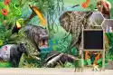 Deco Wall Fototapeta Dla Dzieci  Zwierzęta  W Dżungli Dwk053