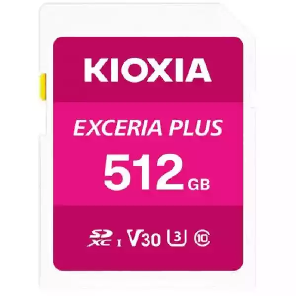Karta Pamięci Kioxia Exceria Plus Sdxc 512Gb