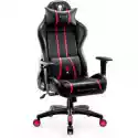 Fotel Diablo Chairs X-One 2.0 Kids Czarno-Czerwony
