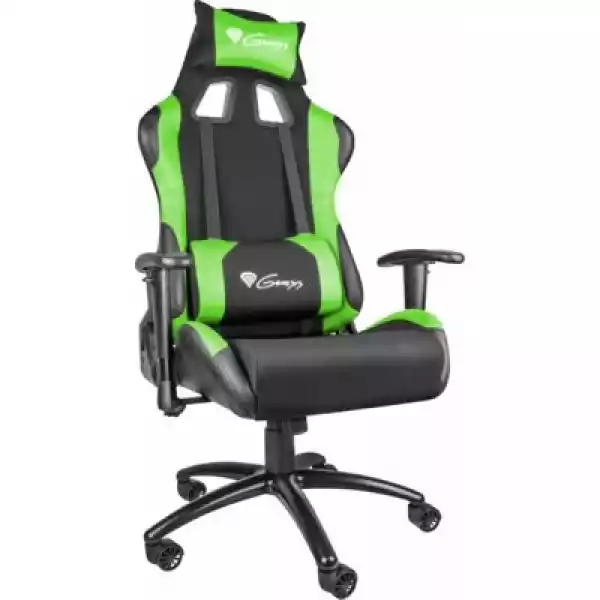 Fotel Genesis Nitro 550 Czarno-Zielony