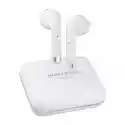 Słuchawki Dokanałowe Happy Plugs Air 1 Plus Earbud Tws Anc Biały