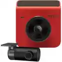 70Mai Wideorejestrator 70Mai A400 + Kamera Tylna Rc09 Czerwony