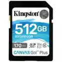 Kingston Karta Pamięci Kingston Canvas Go! Plus Sdxc 512Gb