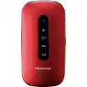 Panasonic Telefon Panasonic Kx-Tu456Exre Czerwony