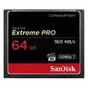 Sandisk Karta Pamięci Sandisk Compact Flash Extreme Pro 160Mb/s (64 Gb)