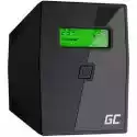 Green Cell Zasilacz Ups Green Cell Ups02 800Va 480W Power Proof Z Wyświetla