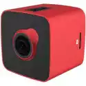 Prestigio Wideorejestrator Prestigio Roadrunner Cube Czerwono-Czarny