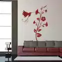 Deco Wall Szablon Malarski Kwiaty Koliber Kr A39