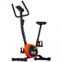 Rower Mechaniczny One Fitness Rw3011 Czarno-Pomarańczowy
