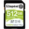 Kingston Karta Pamięci Kingston Canvas Select Plus Sdxd 512Gb